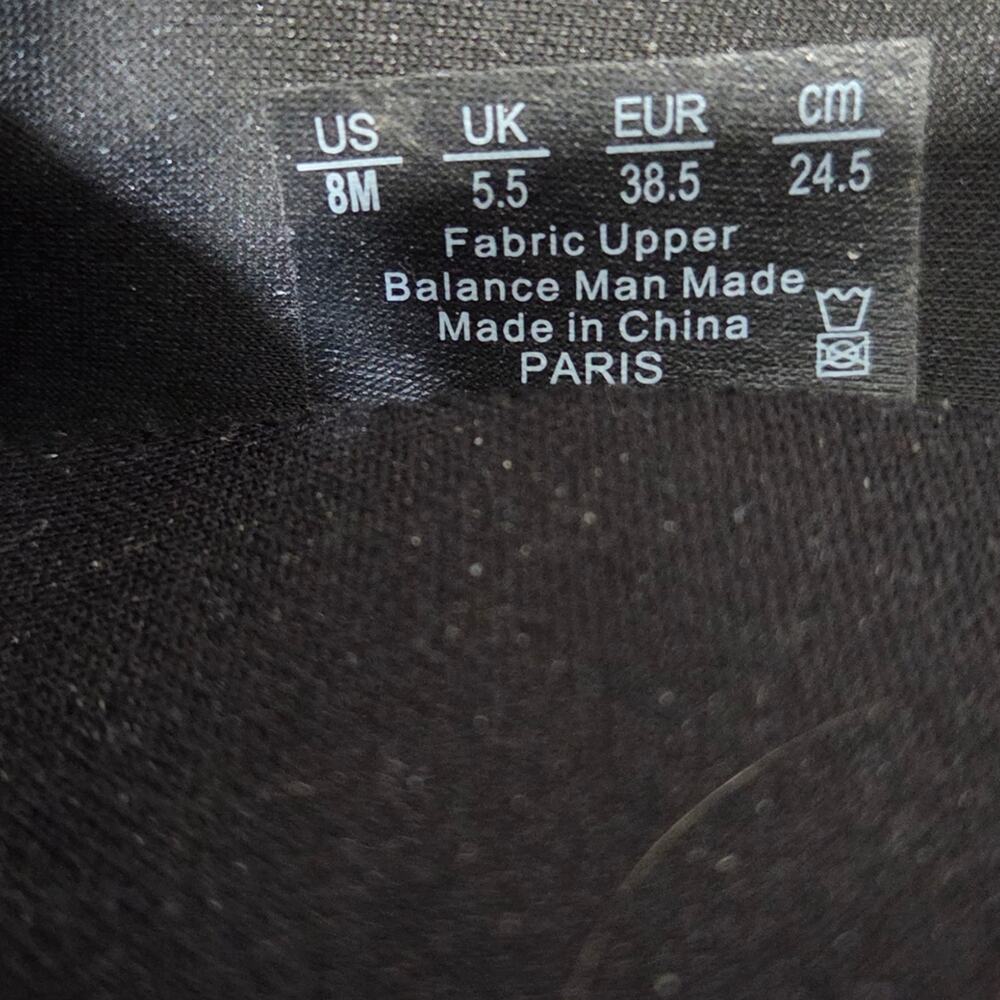 Bzees Paris Slip On Machine Wash Twist Front Detail Comfort Cloud Insoles Sz 8 - Picture 10 of 11